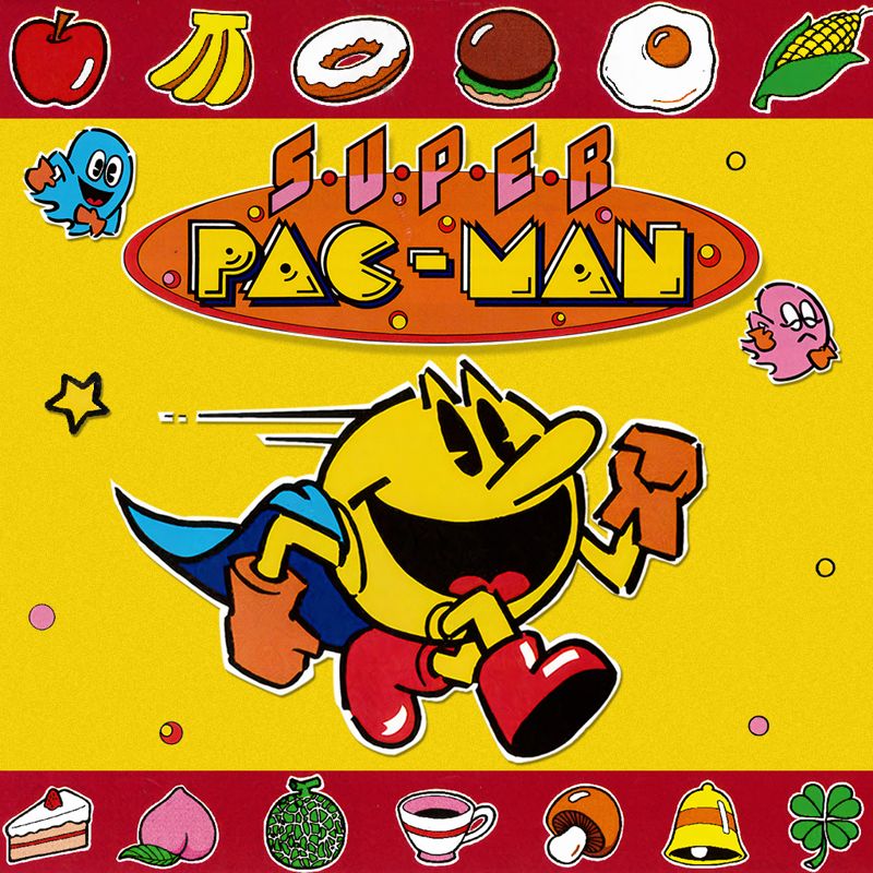 Front Cover for Super Pac-Man (Antstream)