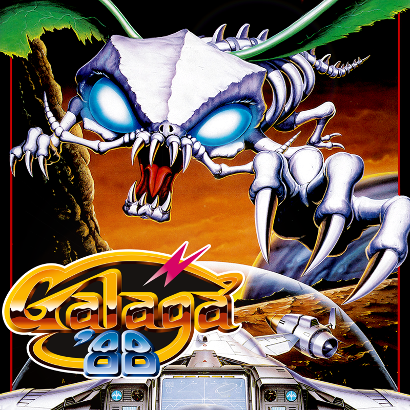 Galaga '88 cover or packaging material - MobyGames