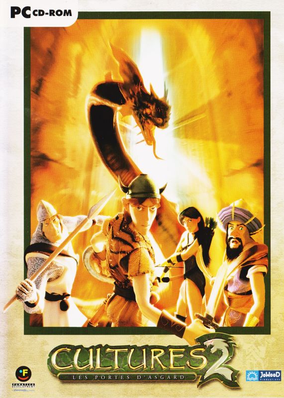 Front Cover for Cultures 2: The Gates of Asgard (Windows)