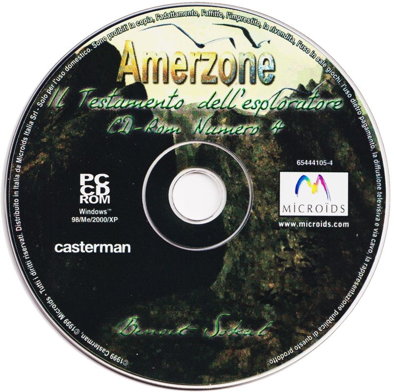 Media for Amerzone: The Explorer's Legacy (Windows) (Re-release): Disc 4