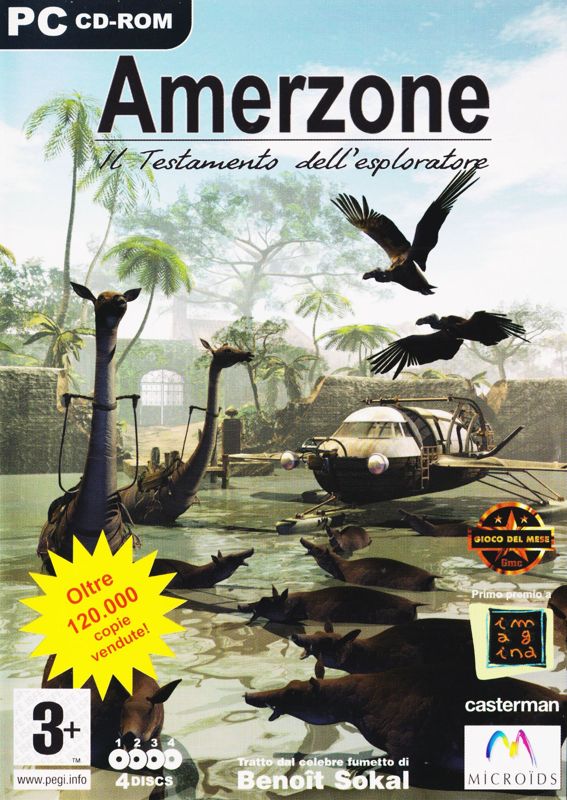 Front Cover for Amerzone: The Explorer's Legacy (Windows) (Re-release)