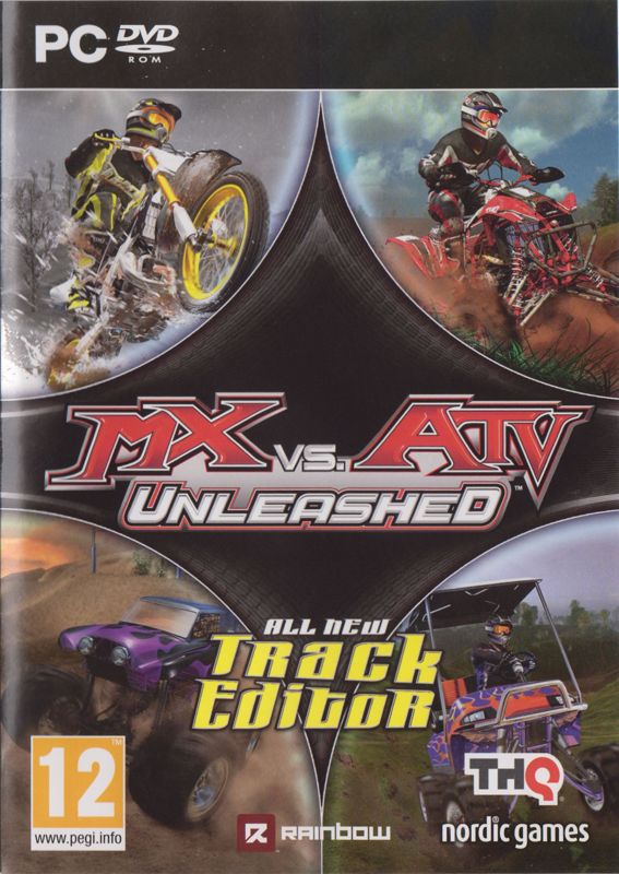 Front Cover for MX vs. ATV Unleashed (Windows) (2013 Nordic Games re-release; manuals included on CD for: UK, Italy, Germany, France, Australia.)
