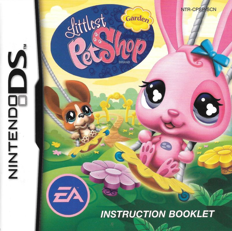 Manual for Littlest Pet Shop: Garden (Nintendo DS): Front