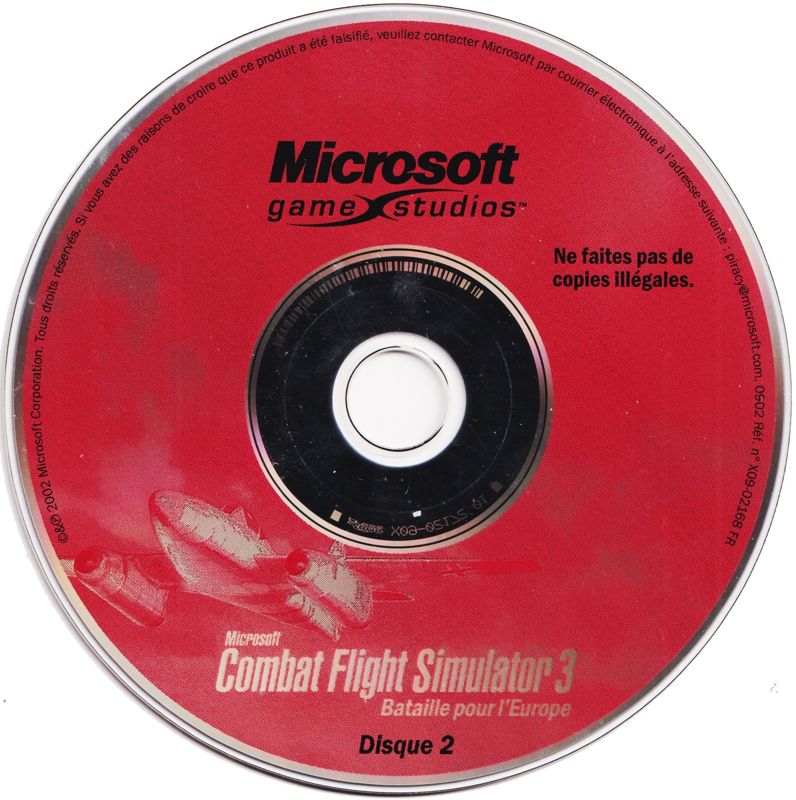Media for Microsoft Combat Flight Simulator 3: Battle for Europe (Windows): Disc 2