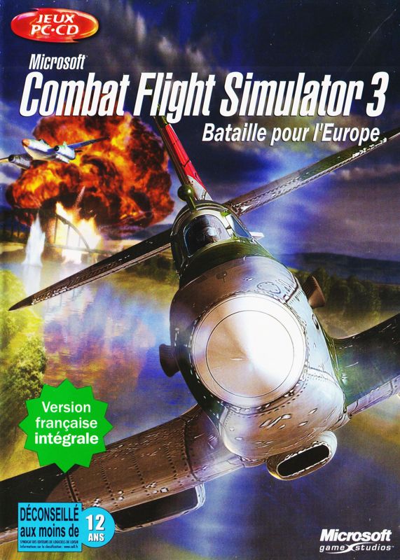 Front Cover for Microsoft Combat Flight Simulator 3: Battle for Europe (Windows)