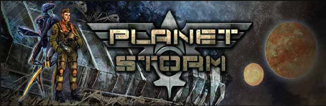 Front Cover for Planetstorm (Browser)