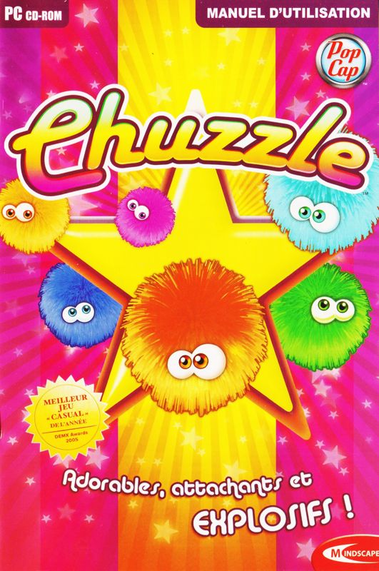 Manual for Chuzzle: Deluxe (Windows): Front (4-page)