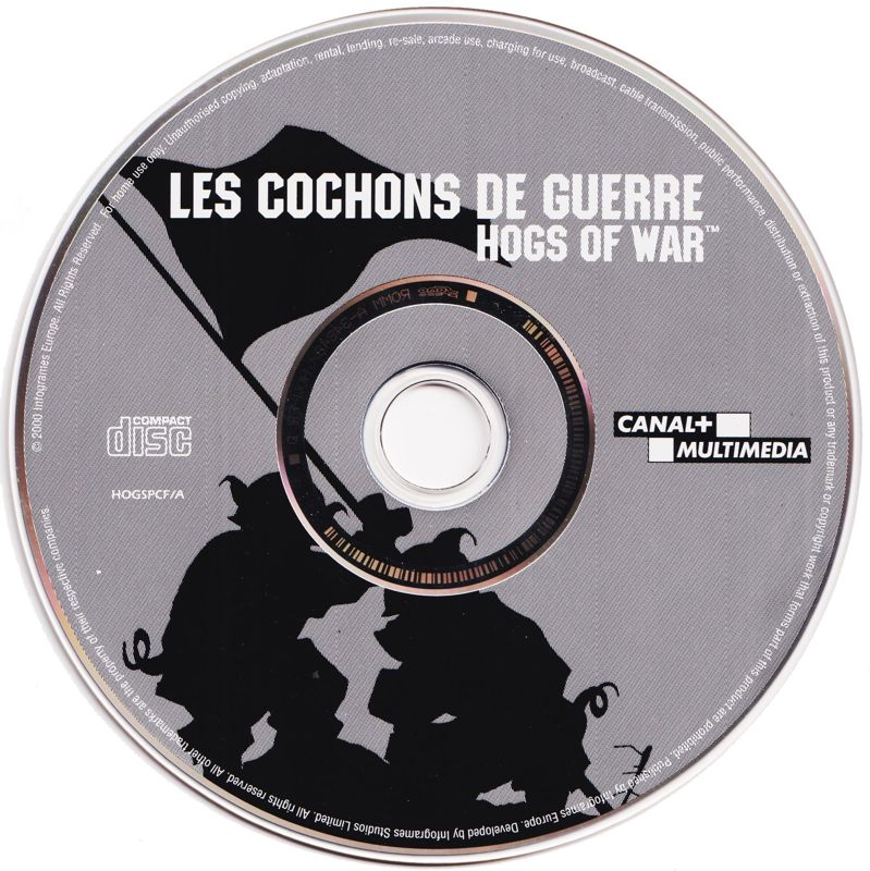 Hogs of War cover or packaging material MobyGames