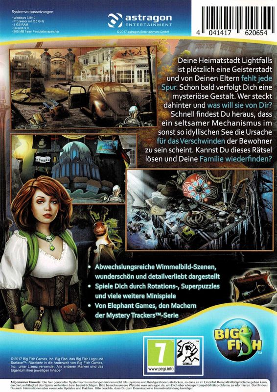 Back Cover for Surface: Return to Another World (Windows)