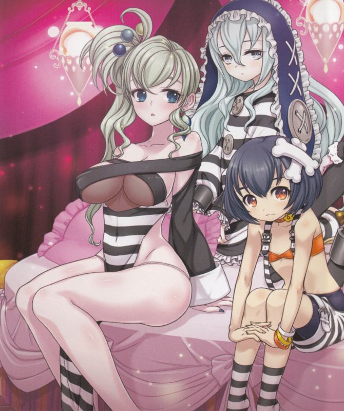 Inside Cover for Criminal Girls 2: Party Favors (Party Bag Edition) (PS Vita): Left