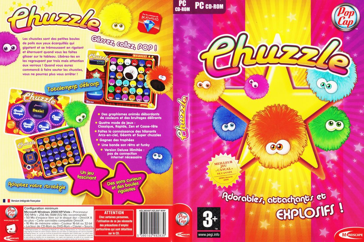 Chuzzle: Deluxe cover or packaging material - MobyGames