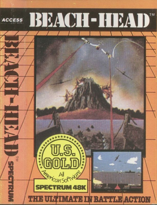 Front Cover for Beach-Head (ZX Spectrum)