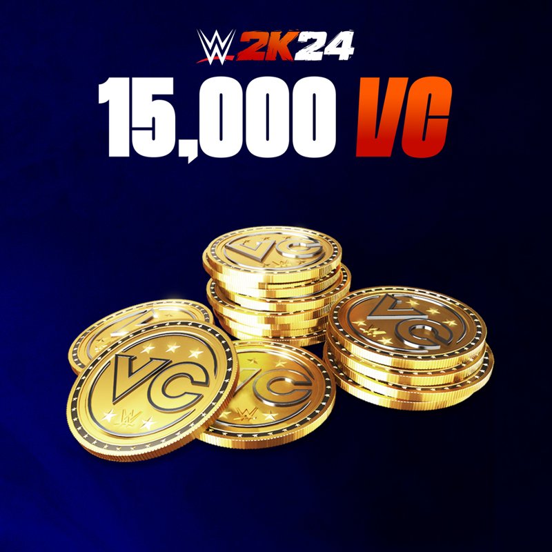 Front Cover for WWE 2K24: 15,000 Virtual Currency Pack (PlayStation 4 and PlayStation 5) (download release)