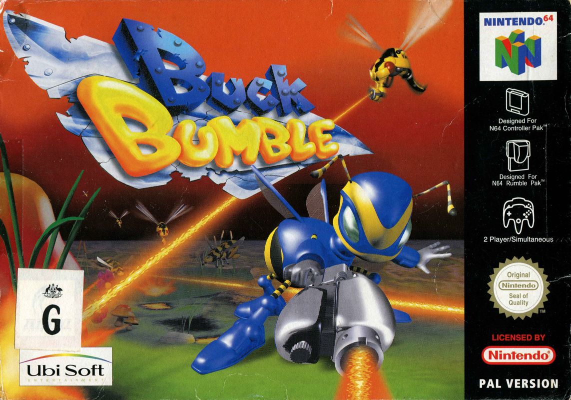 Front Cover for Buck Bumble (Nintendo 64)