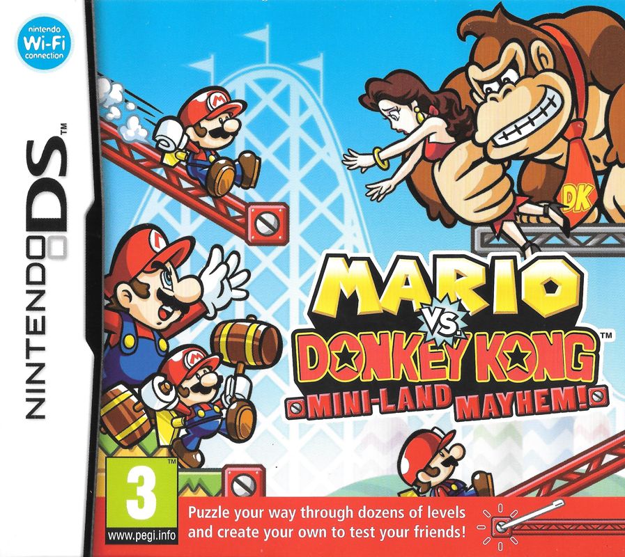 Front Cover for Mario vs. Donkey Kong: Mini-Land Mayhem! (Nintendo DS)