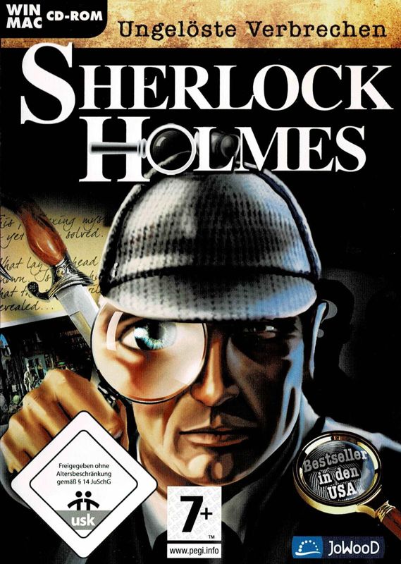 Front Cover for The Lost Cases of Sherlock Holmes (Macintosh and Windows)