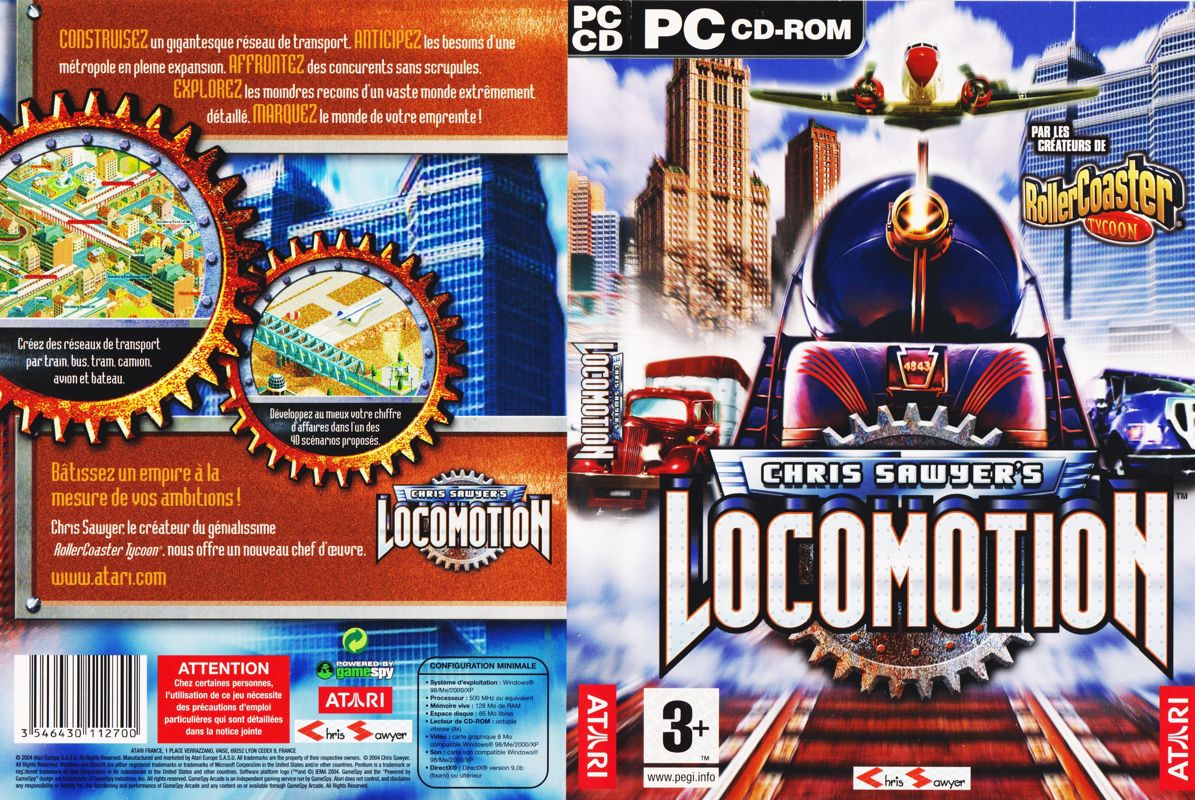 Full Cover for Chris Sawyer's Locomotion (Windows)