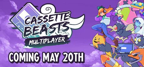 Front Cover for Cassette Beasts (Linux and Windows) (Steam release): Multiplayer announcement version (19 March 2024)