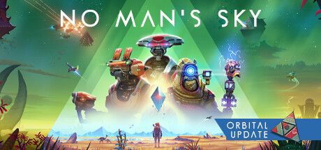 Front Cover for No Man's Sky (Macintosh and Windows) (Steam release): Orbital Update version (27 March 2024)