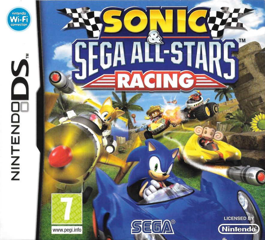 Front Cover for Sonic & SEGA All-Stars Racing (Nintendo DS)