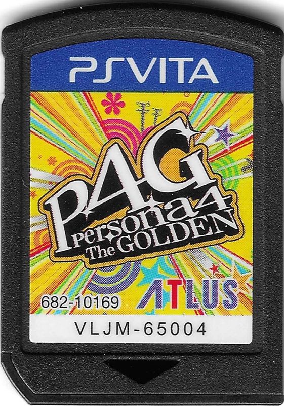 Media for Persona 4 Golden (PS Vita) (The Best release): Front