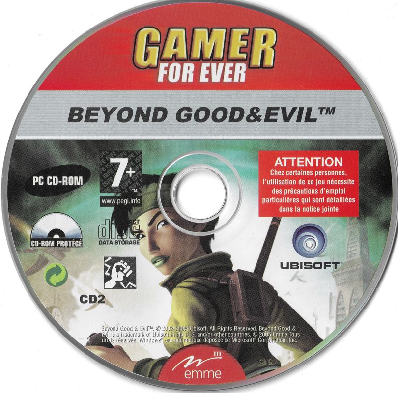 Media for Beyond Good & Evil (Windows) (Gamer For Ever release): Disc 2