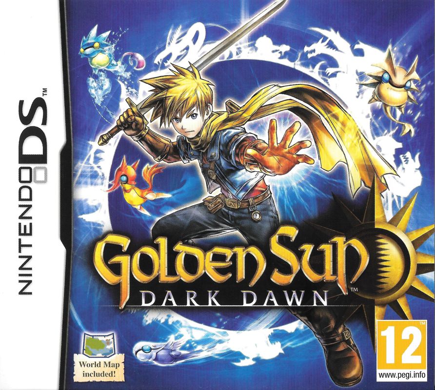 Front Cover for Golden Sun: Dark Dawn (Nintendo DS)