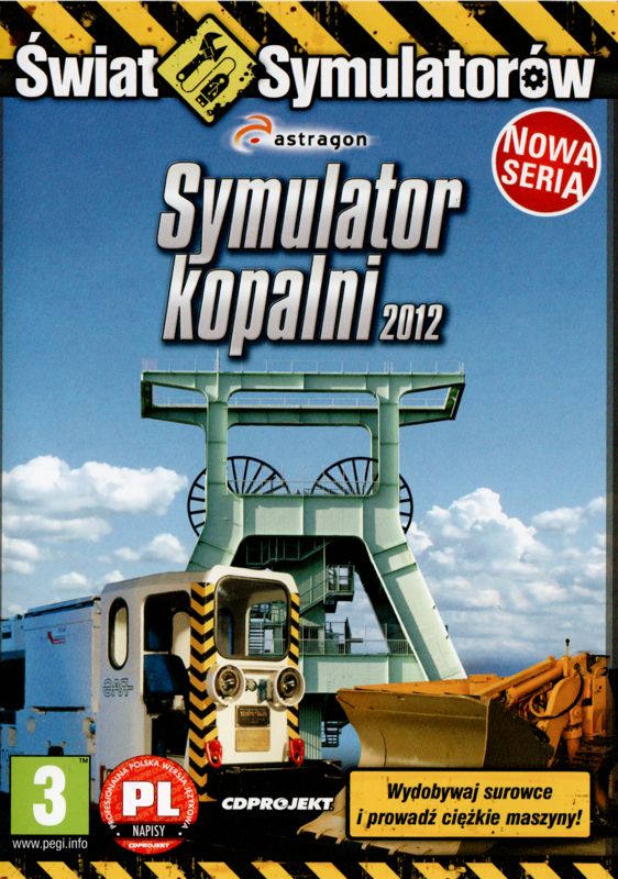 Front Cover for Underground Mining Simulator (Windows) (Swiat Symulatorow release)