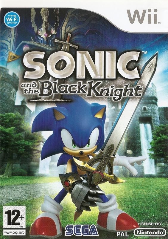 Front Cover for Sonic and the Black Knight (Wii)