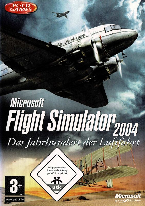 Front Cover for Microsoft Flight Simulator 2004: A Century of Flight (Windows) (Re-release)