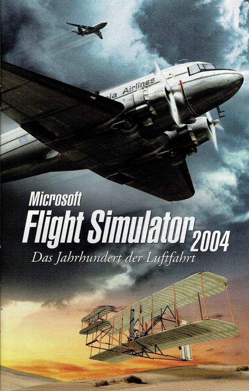 Manual for Microsoft Flight Simulator 2004: A Century of Flight (Windows) (Re-release): Front