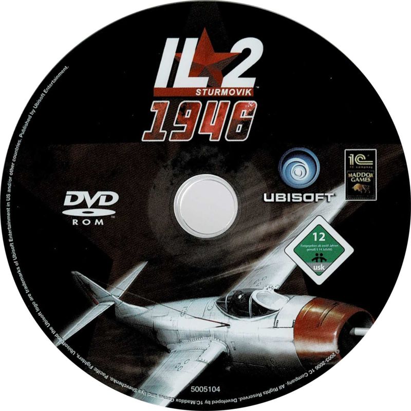 Media for IL-2 Sturmovik: 1946 (Windows): Game Disc