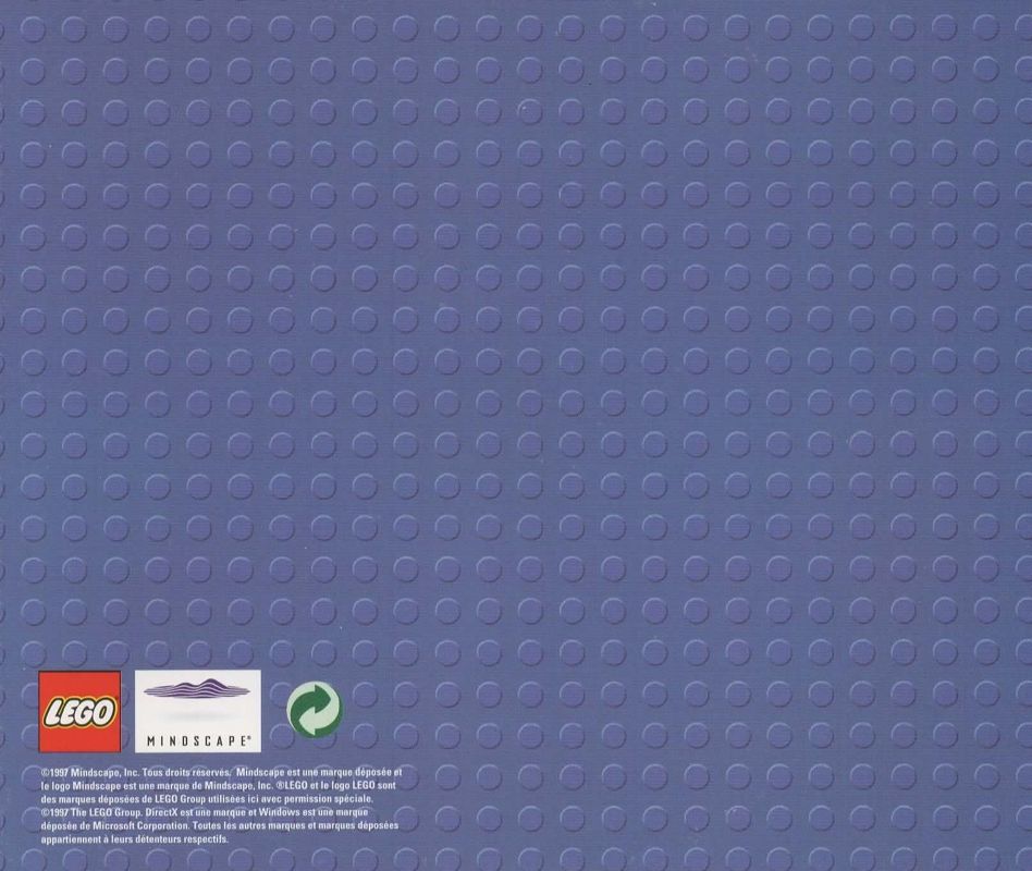 Other for LEGO Island (Windows): Jewel Case - Back