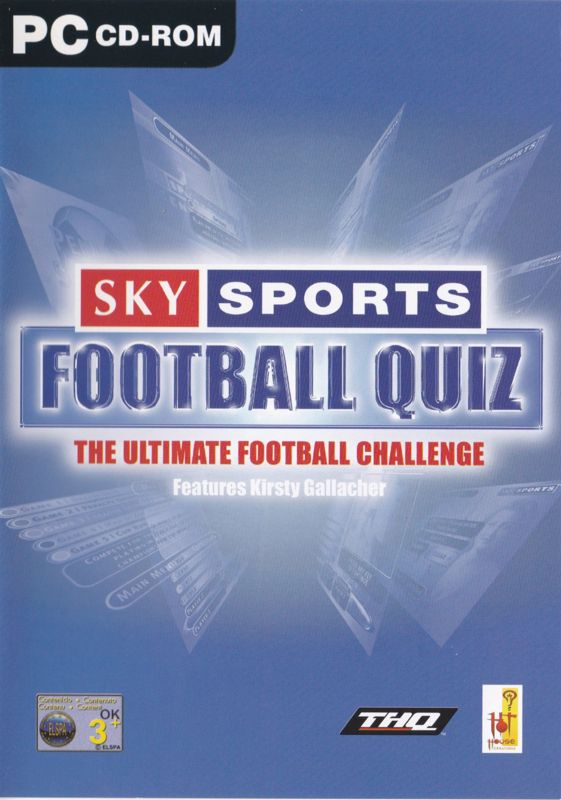Front Cover for Sky Sports Football Quiz (Windows)