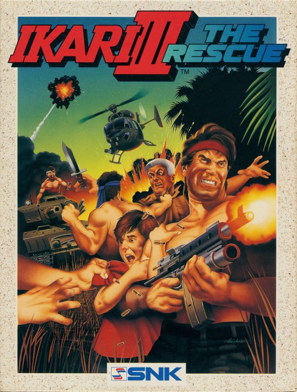 Front Cover for Ikari III: The Rescue (Commodore 64)
