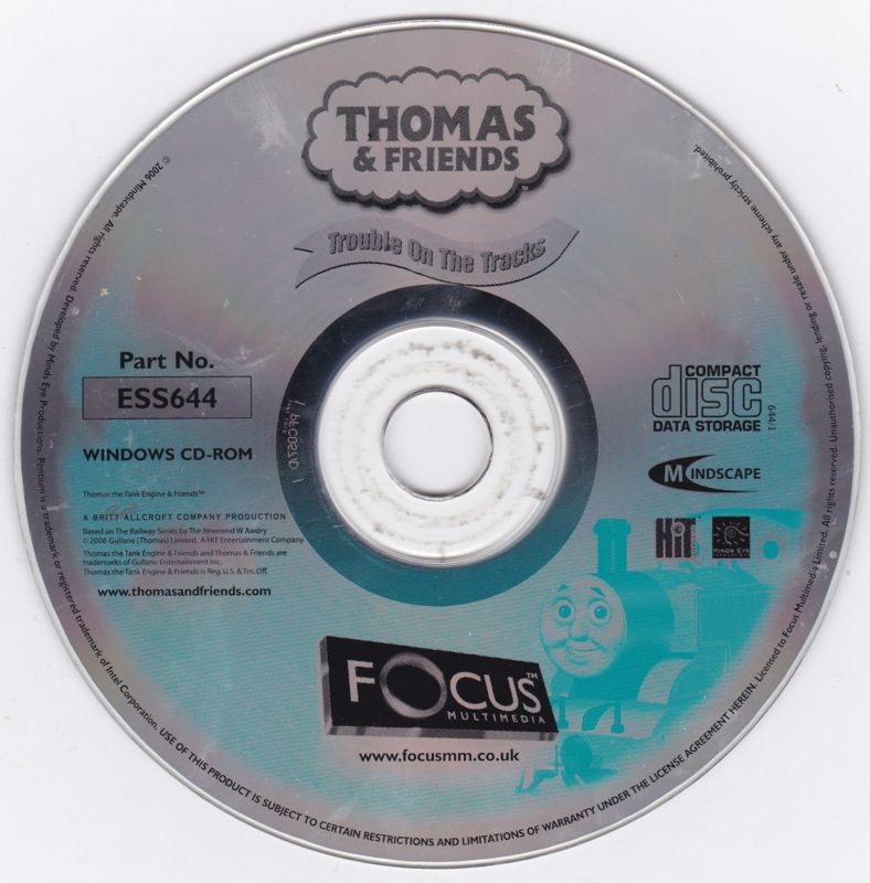 Media for Thomas & Friends: Trouble on the Tracks (Windows) (Focus Multimedia release)