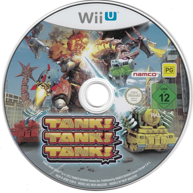 Media for Tank! Tank! Tank! (Wii U)