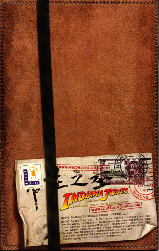 Manual for Indiana Jones and the Emperor's Tomb (Xbox)