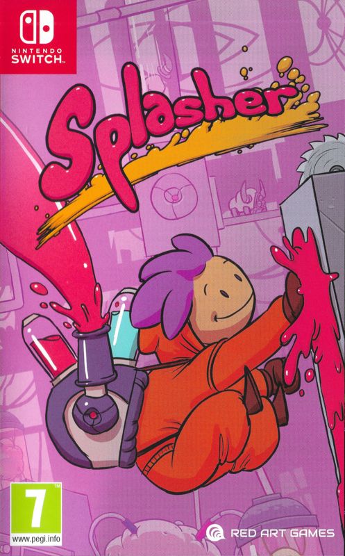 Front Cover for Splasher (Nintendo Switch)