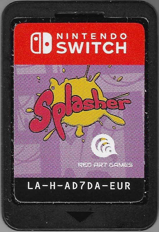 Media for Splasher (Nintendo Switch)