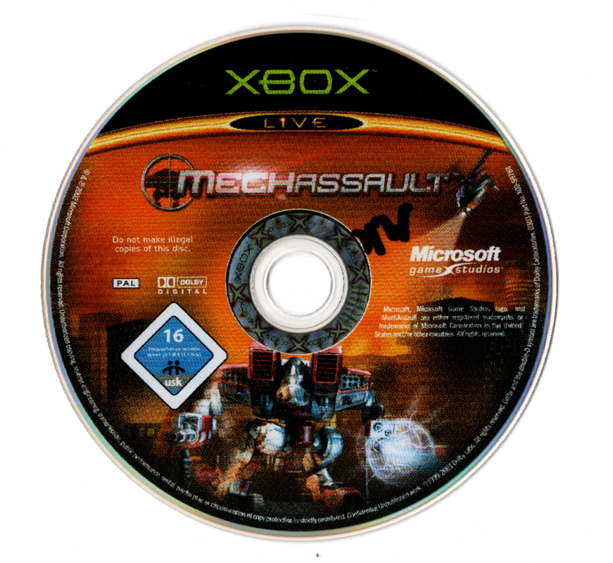 Media for MechAssault (Xbox)
