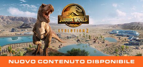 Front Cover for Jurassic World: Evolution 2 (Windows) (Steam release): New content available - Italian version