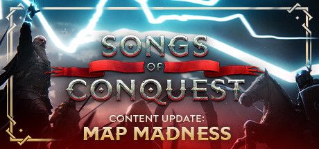 Front Cover for Songs of Conquest (Macintosh and Windows) (Steam release): Map Madness content update (28 March 2024)