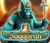 Front Cover for Ancient Quest of Saqqarah (Macintosh and Windows) (Big Fish Games release)