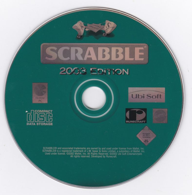 Media for Scrabble: 2003 Edition (Windows)