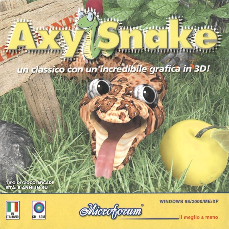 Front Cover for AxySnake (Windows)