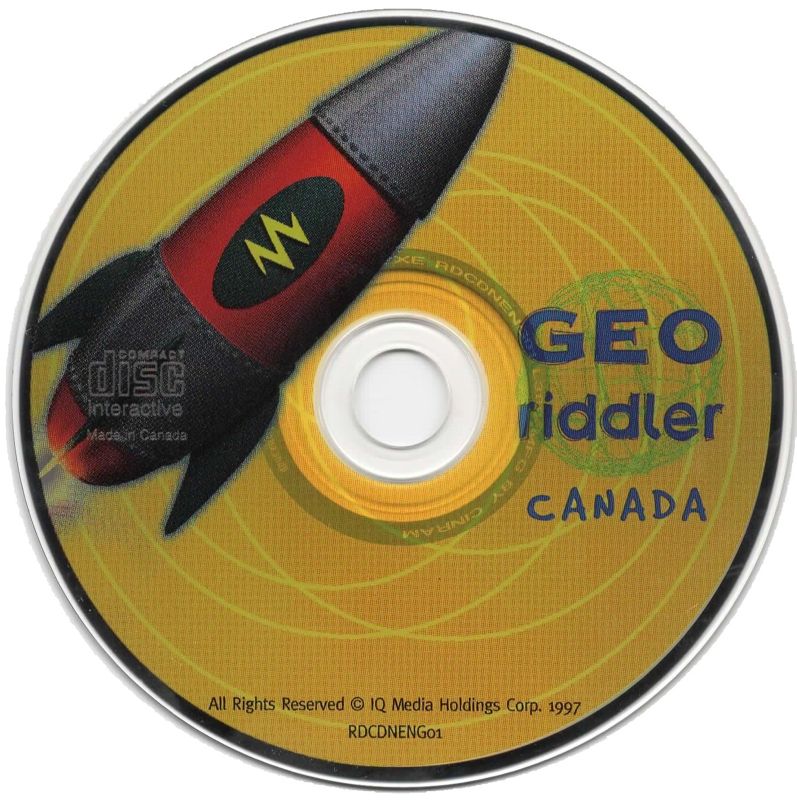 Media for GeoRiddler Canada (Windows)