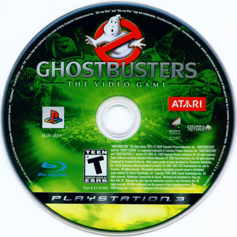 Media for Ghostbusters: The Video Game (PlayStation 3)