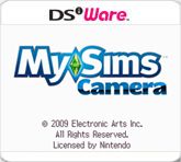 Front Cover for MySims: Camera (Nintendo DSi) (download release)