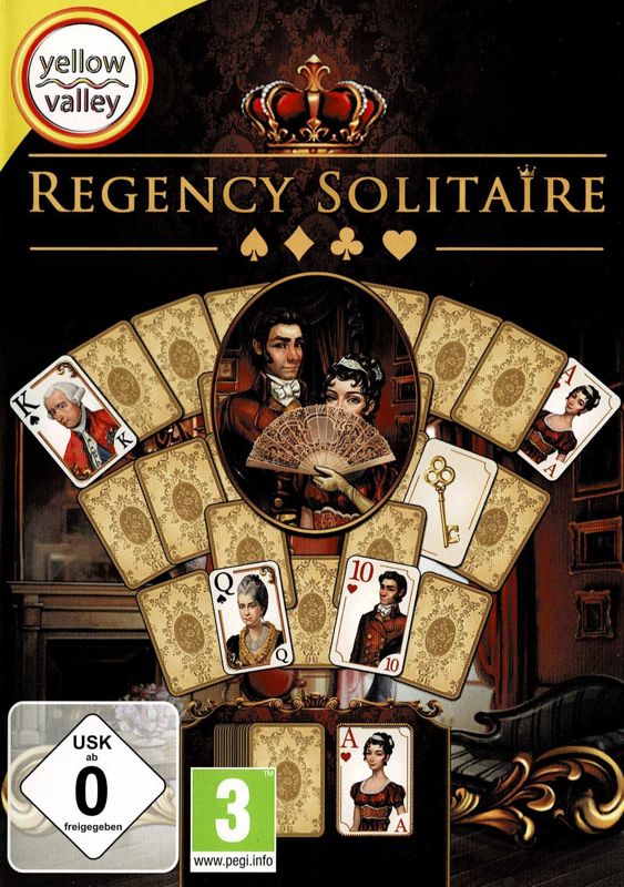 Front Cover for Regency Solitaire (Windows) (Yellow Valley release)
